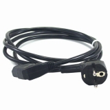 Kaltgeräteanschlussleitung mit Schukostecker